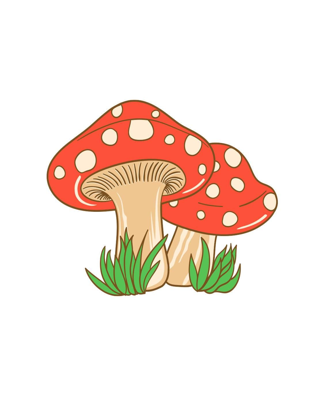 Comfort Colors Trippy Mushroom Mens T-Shirt sold by riot society product image thumbnail 6