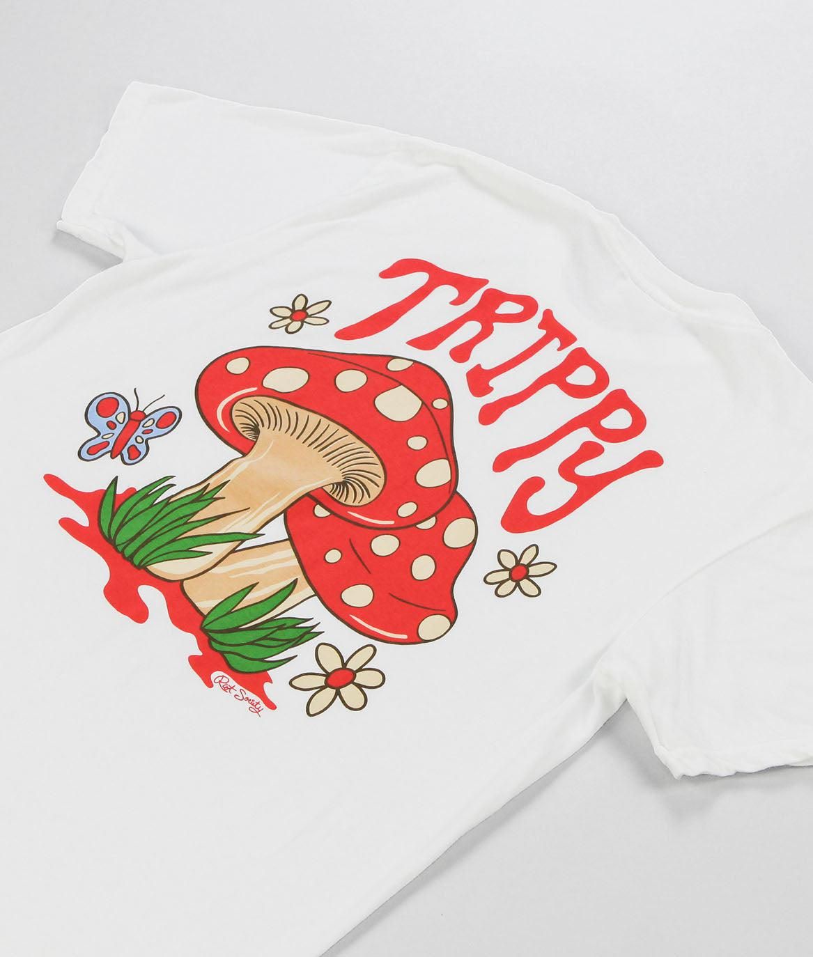 Comfort Colors Trippy Mushroom Mens T-Shirt sold by riot society product image thumbnail 3