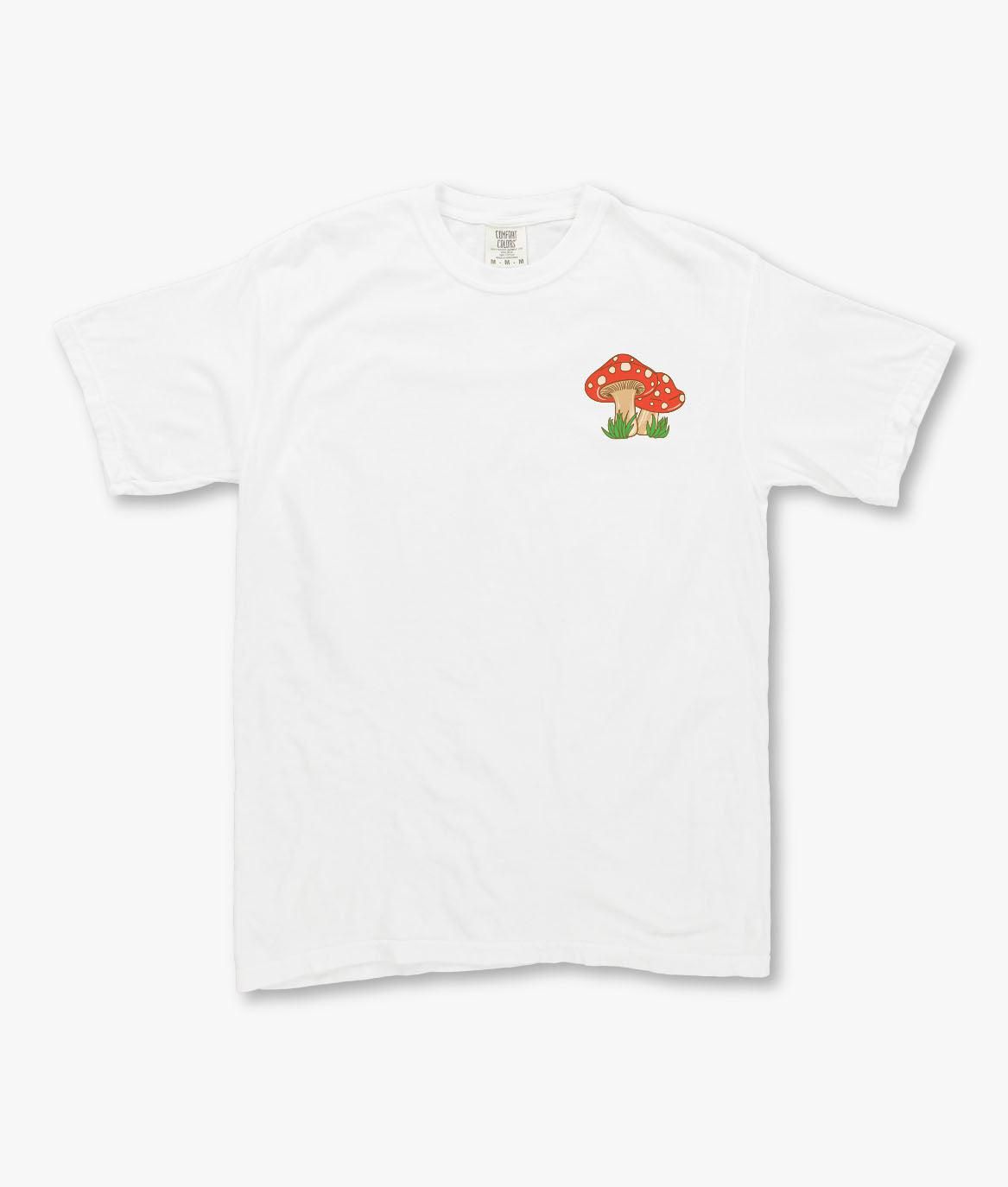 Comfort Colors Trippy Mushroom Mens T-Shirt sold by riot society product image thumbnail 2