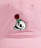 Skull Rose Embroidered Dad Hat sold by riot society