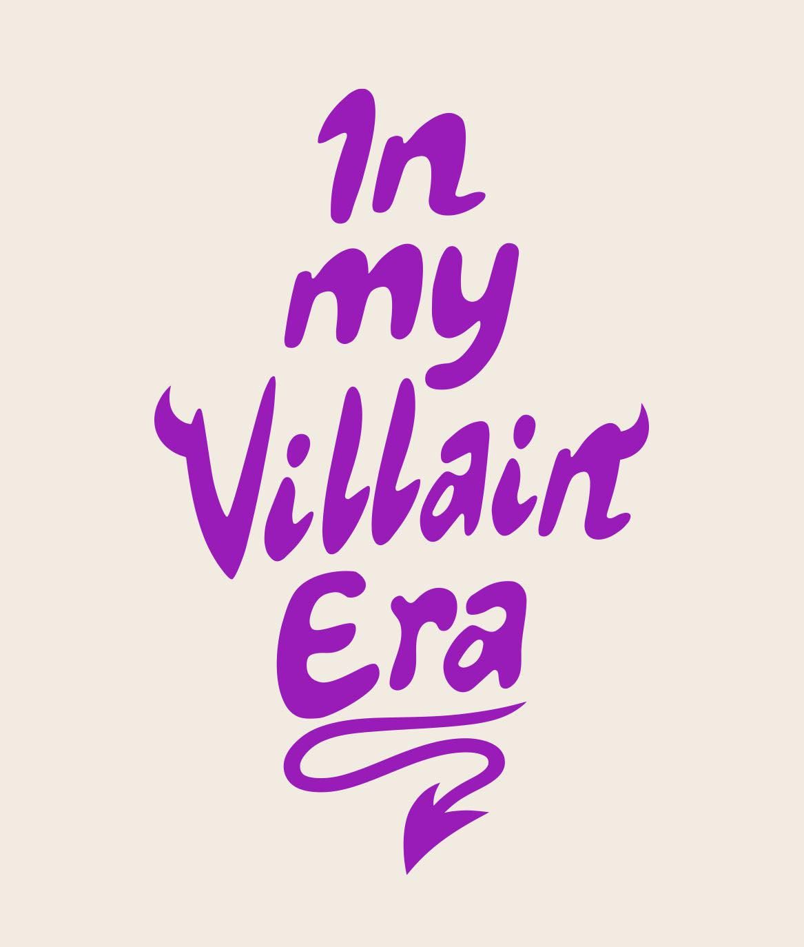 In My Villain Era Puff Womens Tee sold by riot society product image thumbnail 5