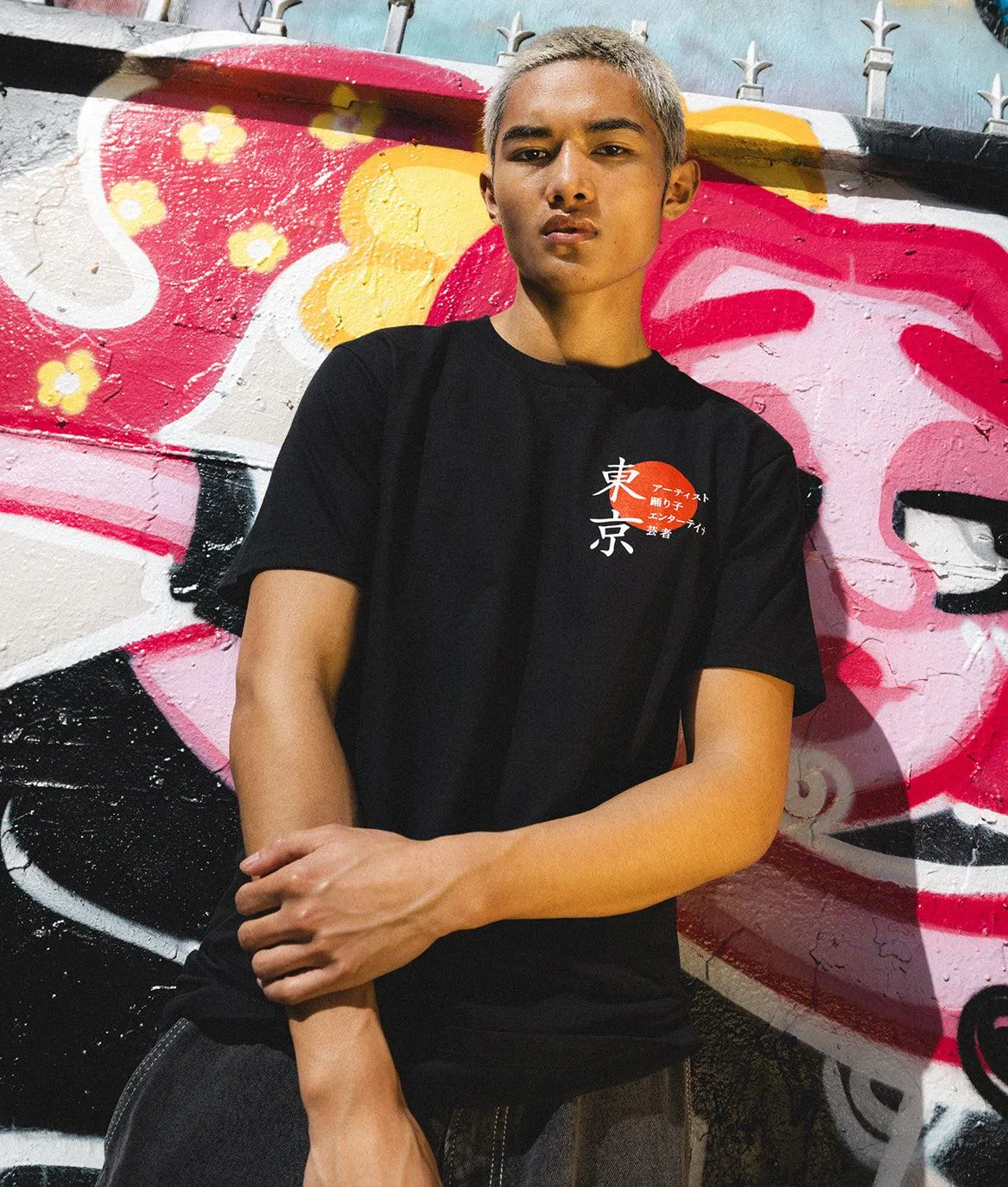 Geisha Samurai Mens T-Shirt sold by riot society product image thumbnail 2