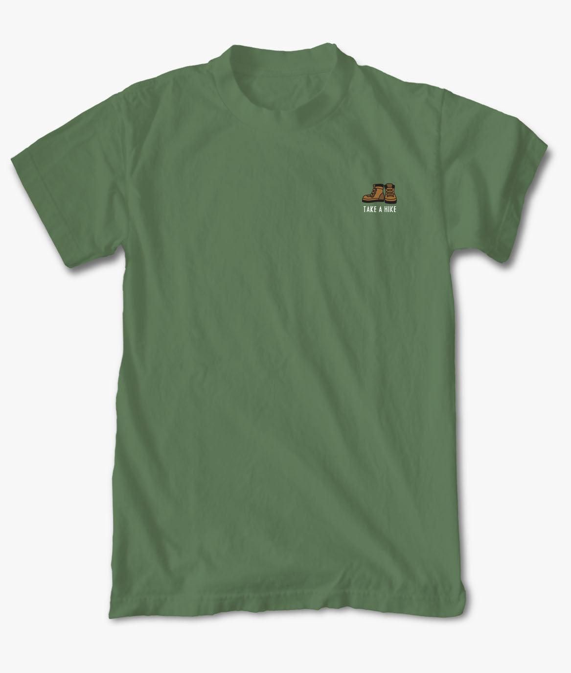 Take a Hike Embroidered Womens Tee sold by riot society