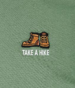 Take a Hike Embroidered Womens Tee sold by riot society