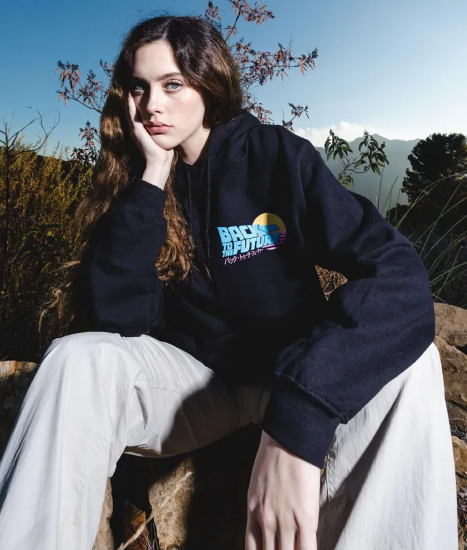 Back to the Future Kanji Womens Hoodie sold by riot society
