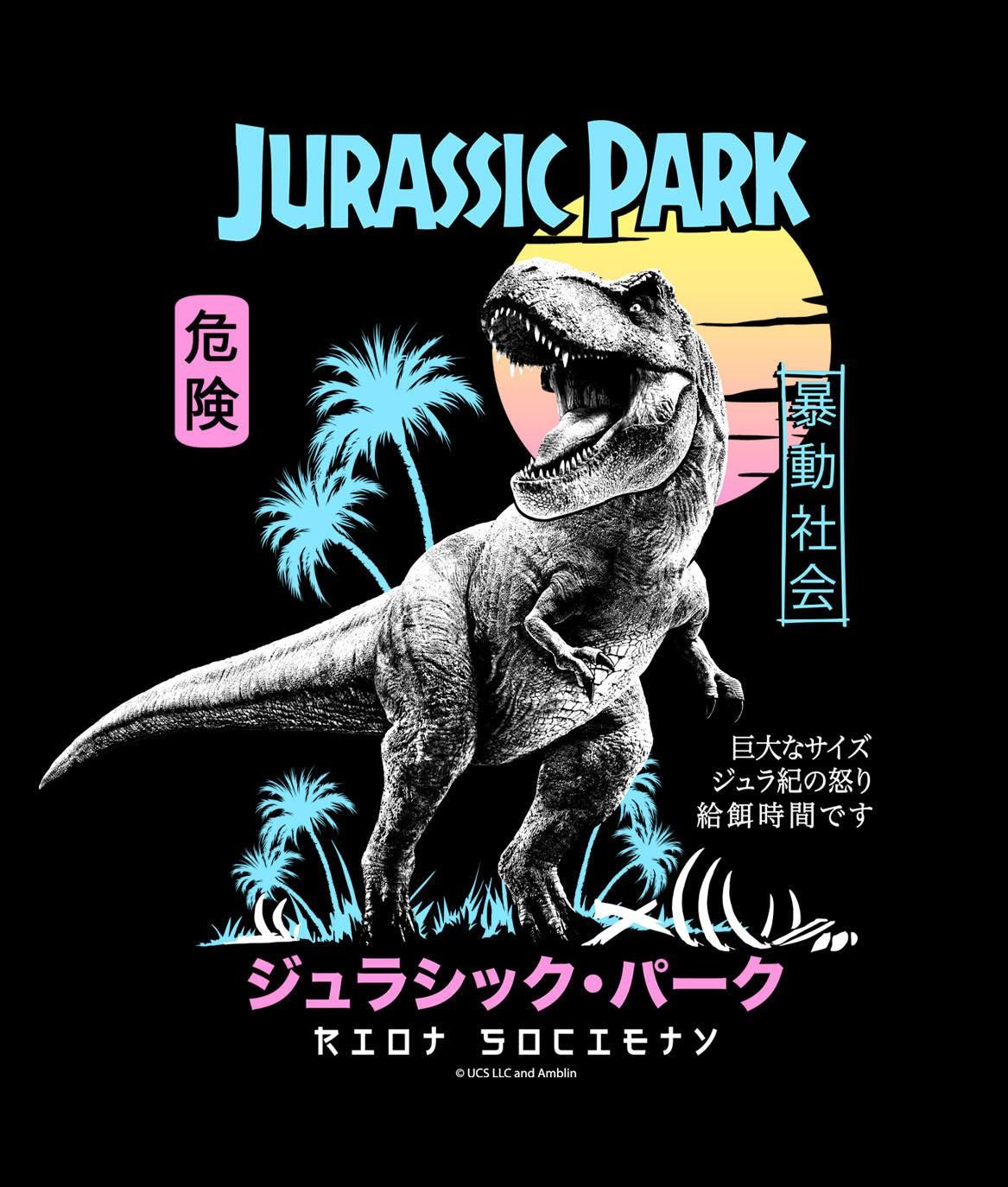 Jurassic Park Boys Tee sold by riot society product image thumbnail 2