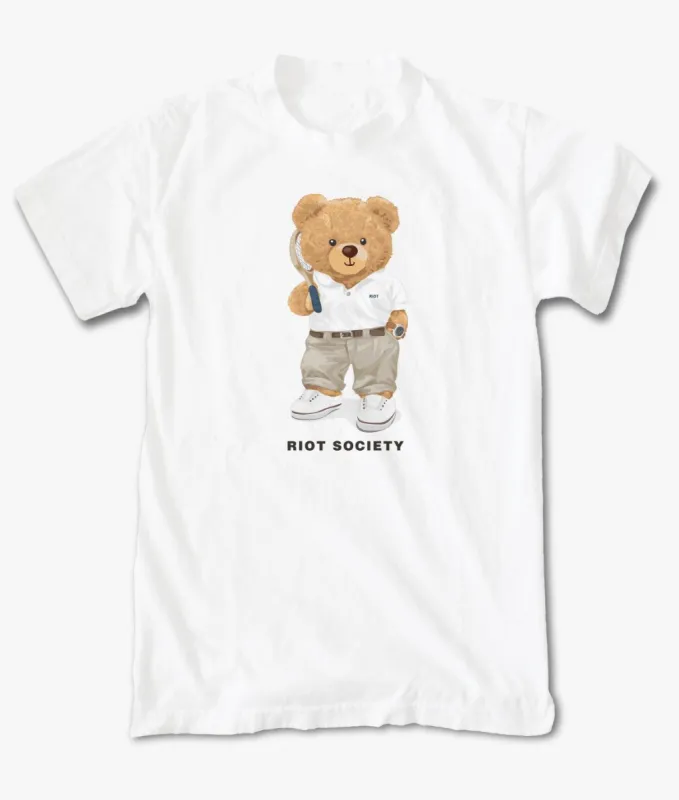 Preppy Bear Teddy Mens T-Shirt sold by riot society