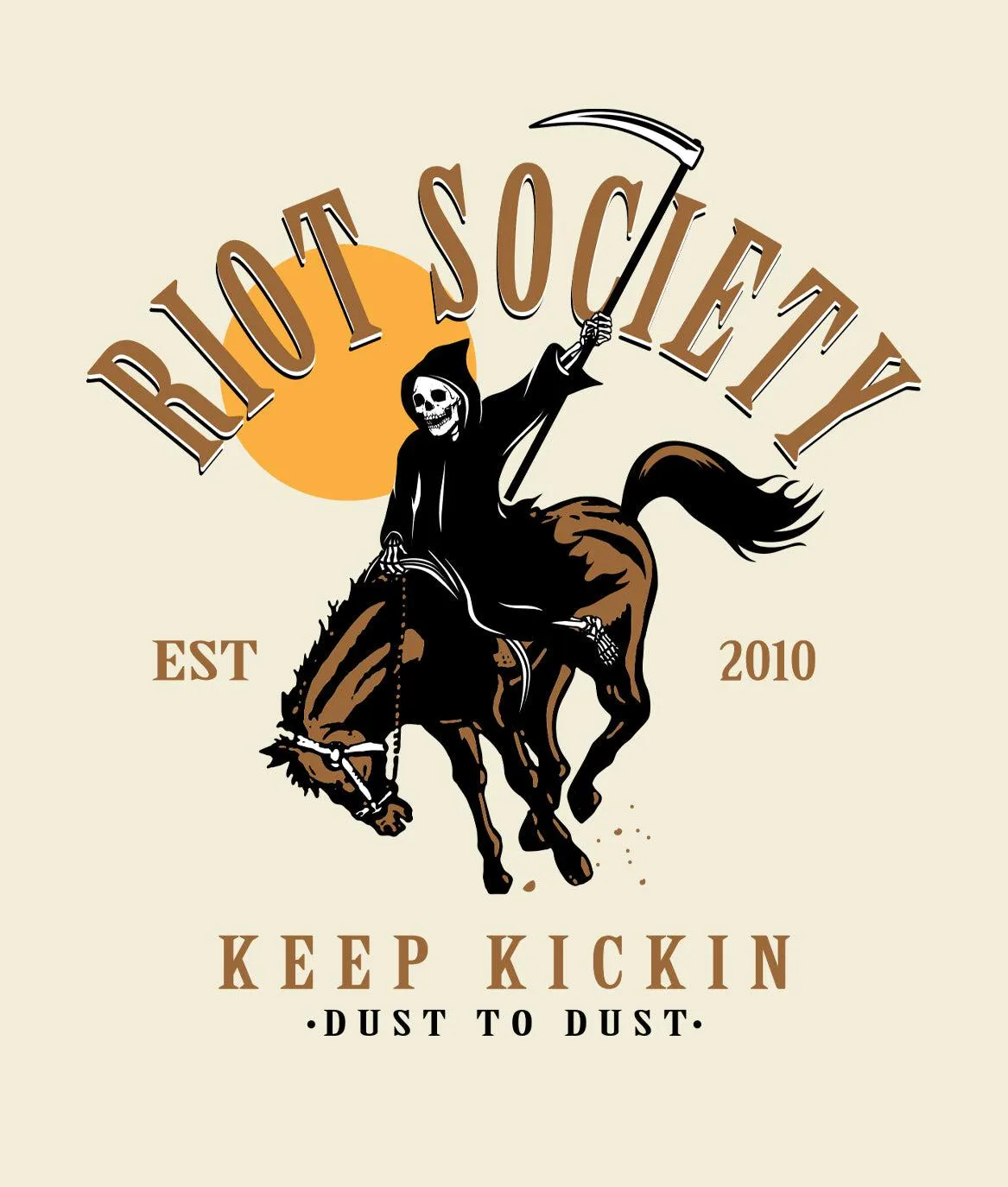 Keep Kickin Reaper Boys Tee sold by riot society product image thumbnail 3