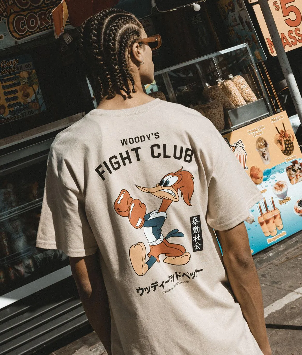 Woody Woodpecker's Fight Club Mens T-Shirt sold by riot society product image thumbnail 3