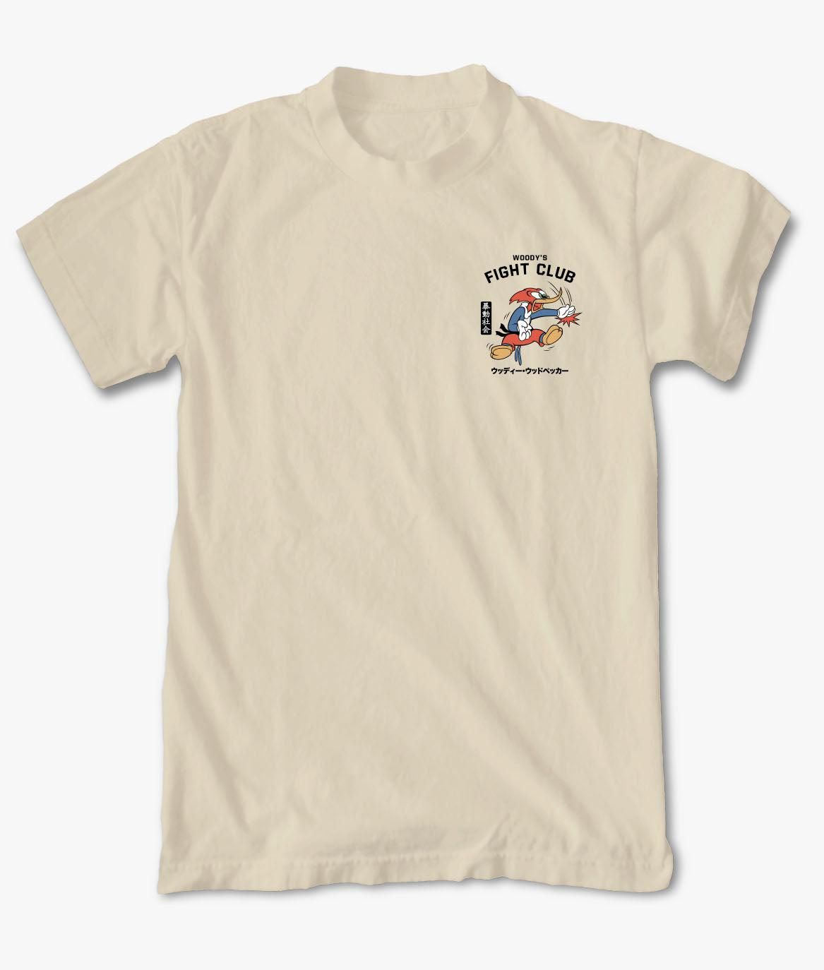 Woody Woodpecker's Fight Club Karate Mens T-Shirt sold by riot society product image thumbnail 2
