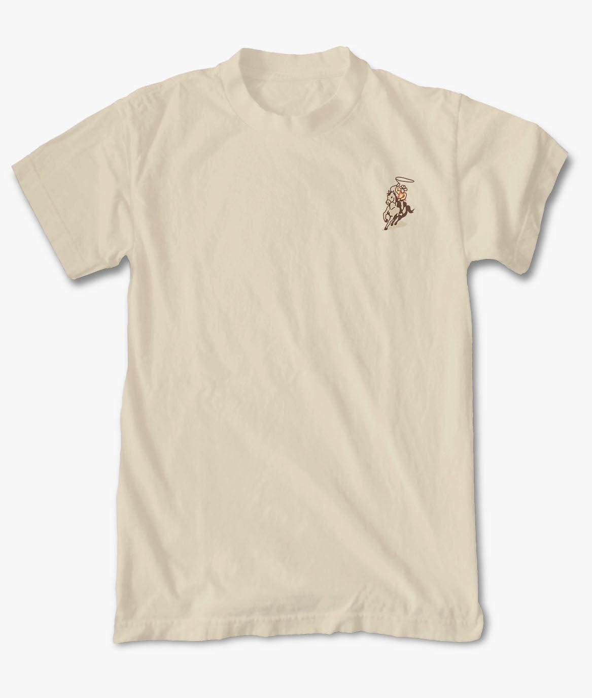 Cowboy Lasso Embroidered Womens Tee sold by riot society