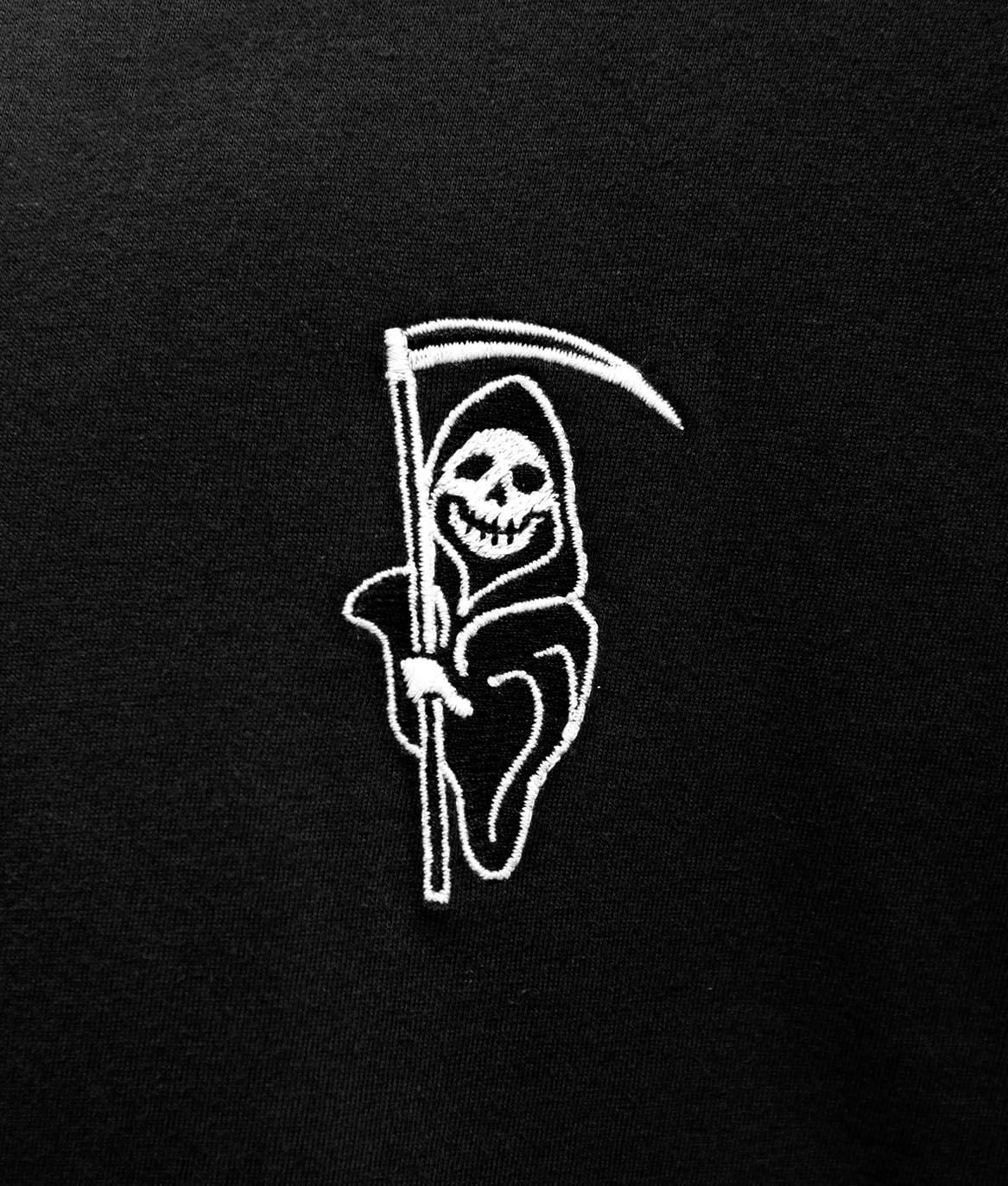 Reaper Embroidered Womens Tee sold by riot society product image thumbnail 2