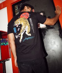 Tiger Blossom Mens T-Shirt sold by riot society