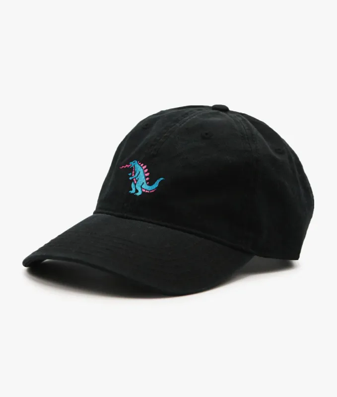 Godzilla Kaiju Embroidered Womens Dad Hat sold by riot society