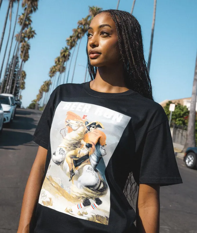 Beer Run Womens Tee sold by riot society