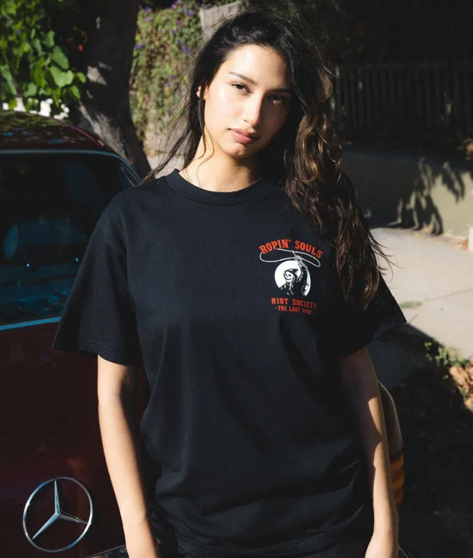 Rodeo Reaper Ropin' Souls Womens Tee sold by riot society