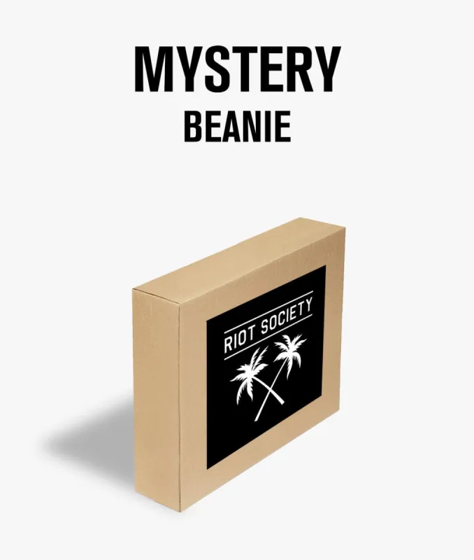 Mystery Embroidered Beanie sold by riot society