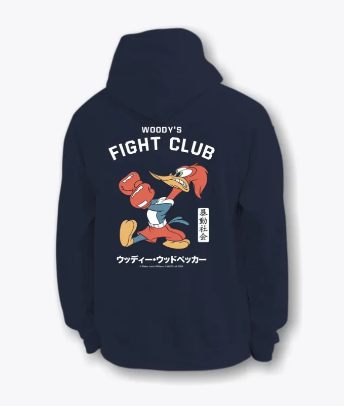 Woody Woodpecker's Fight Club Mens Hoodie sold by riot society