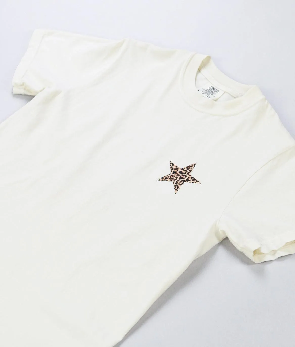 Leopard Star Boyfriend Tee sold by riot society product image thumbnail 4
