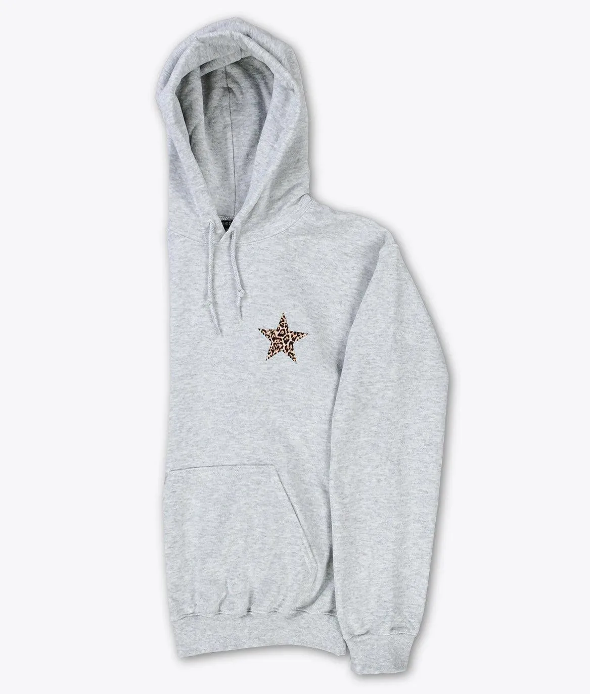 Leopard Star Womens Hoodie sold by riot society product image thumbnail 4