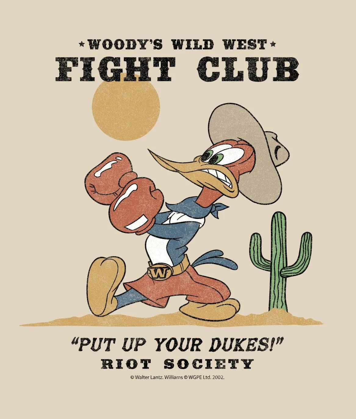 Woody Woodpecker's Wild West Fight Club Boys Tee Sale sold by riot society product image thumbnail 3