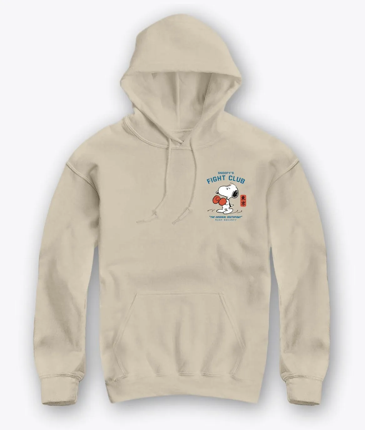 Peanuts Snoopy's Fight Club Mens Hoodie sold by riot society product image thumbnail 4
