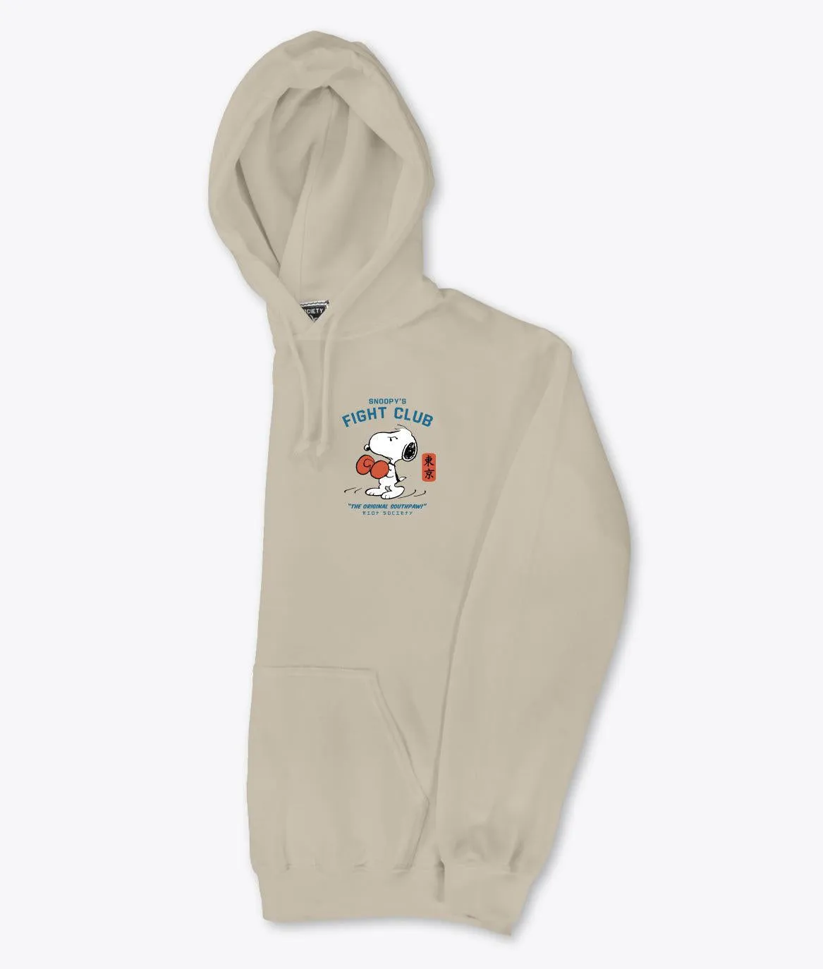 Peanuts Snoopy's Fight Club Womens Hoodie sold by riot society product image thumbnail 4