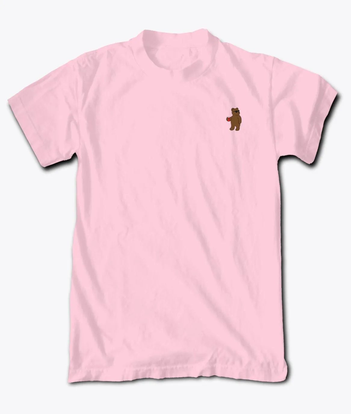 Riot Bear Embroidered Mens T-Shirt sold by riot society product image thumbnail 3