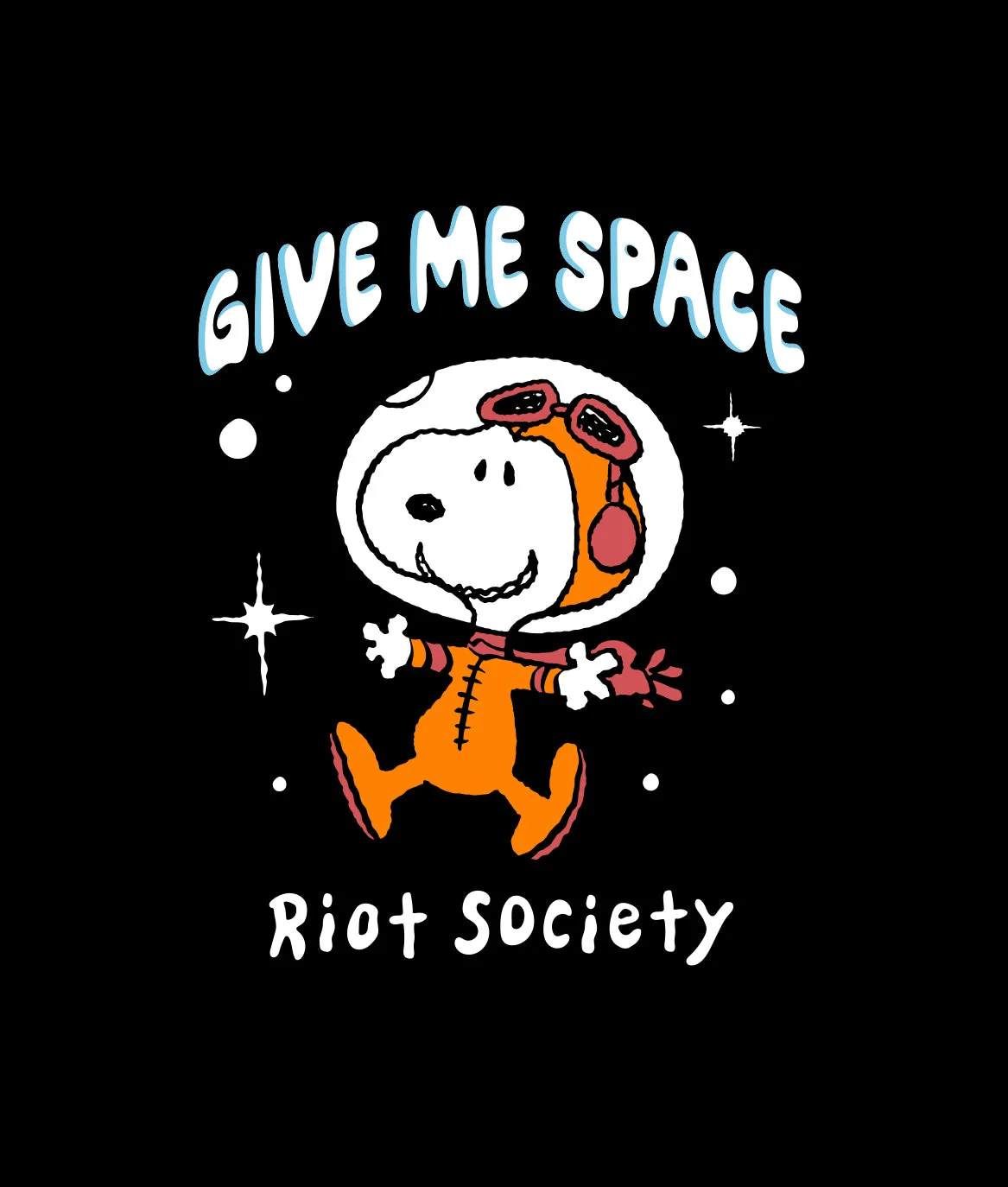 Peanuts Snoopy's Give Me Space Boys Tee sold by riot society product image thumbnail 4