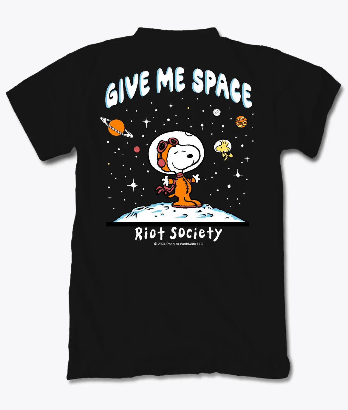 Peanuts Snoopy's Give Me Space Boys Tee sold by riot society