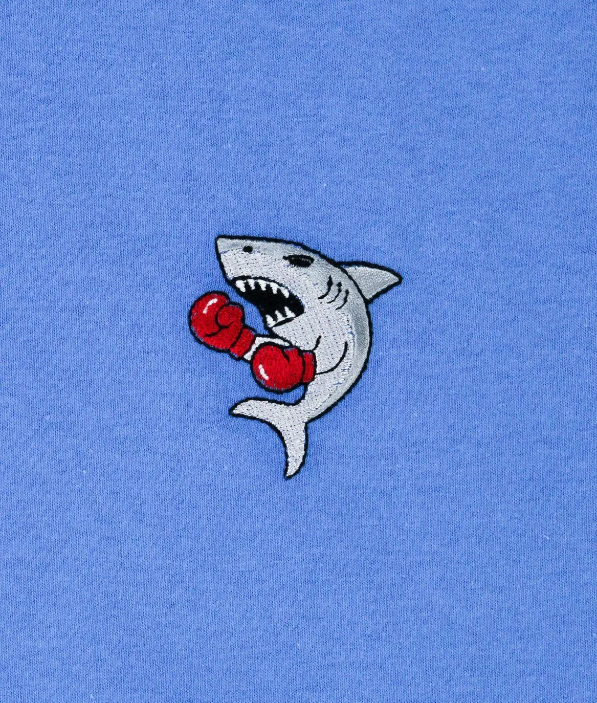 Boxing Shark Embroidered Womens Tee sold by riot society product image thumbnail 2