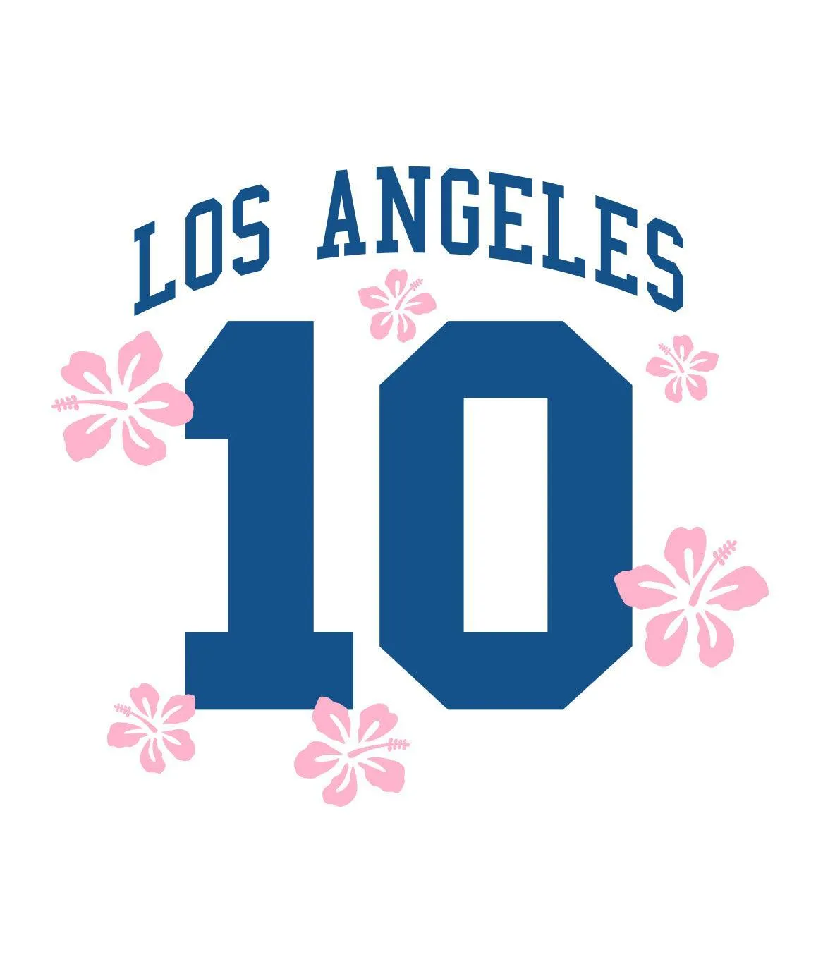 Los Angeles Hibiscus Puff Boyfriend Tee sold by riot society product image thumbnail 5