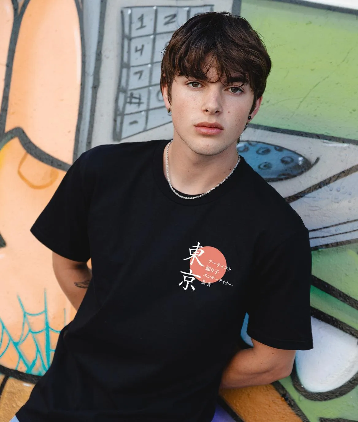 Geisha Samurai Katana Mens T-Shirt sold by riot society product image thumbnail 2