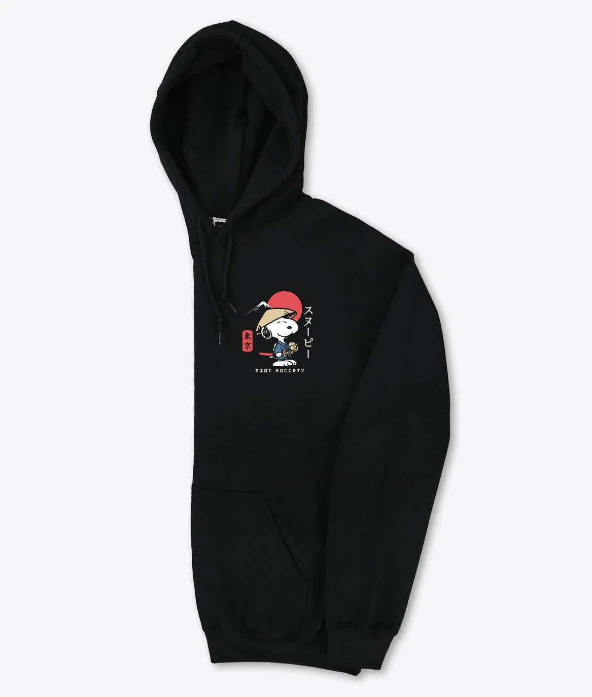 Peanuts Snoopy & Woodstock Samurai Womens Hoodie sold by riot society product image thumbnail 4