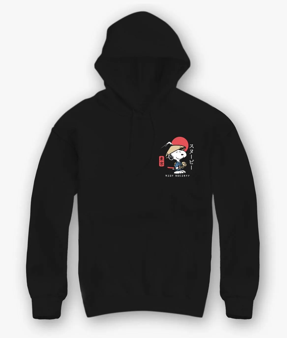 Peanuts Snoopy & Woodstock Samurai Mens Hoodie sold by riot society product image thumbnail 4
