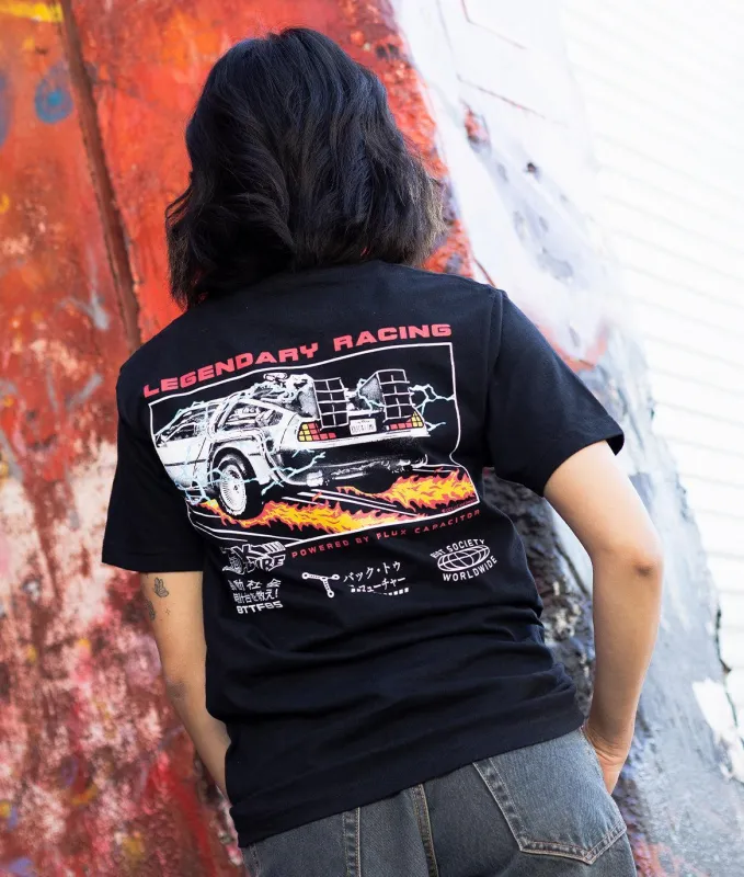 Back To The Future Legendary Racing Womens Tee sold by riot society