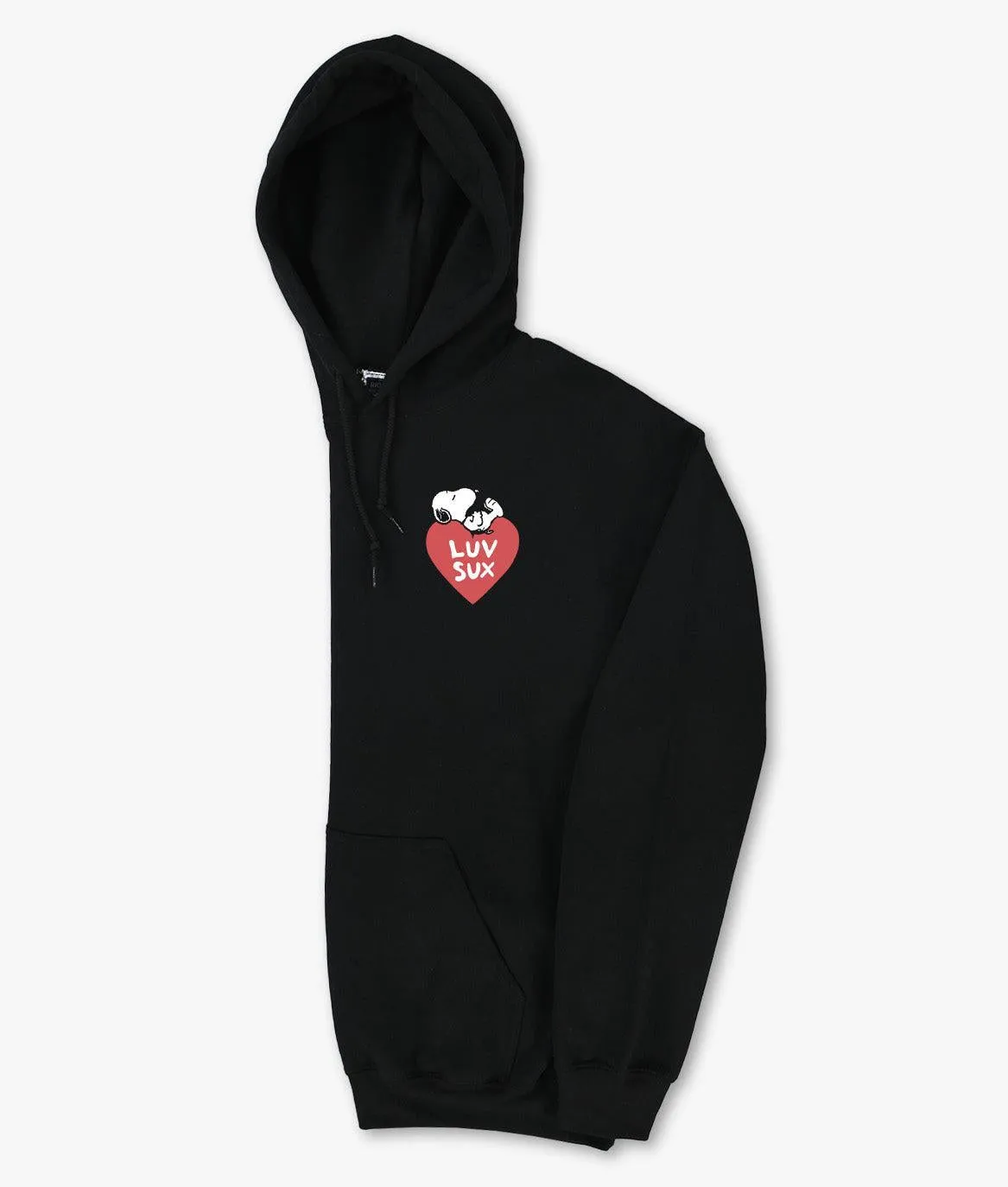 Peanuts Snoopy Luv Sux Womens Hoodie sold by riot society product image thumbnail 3