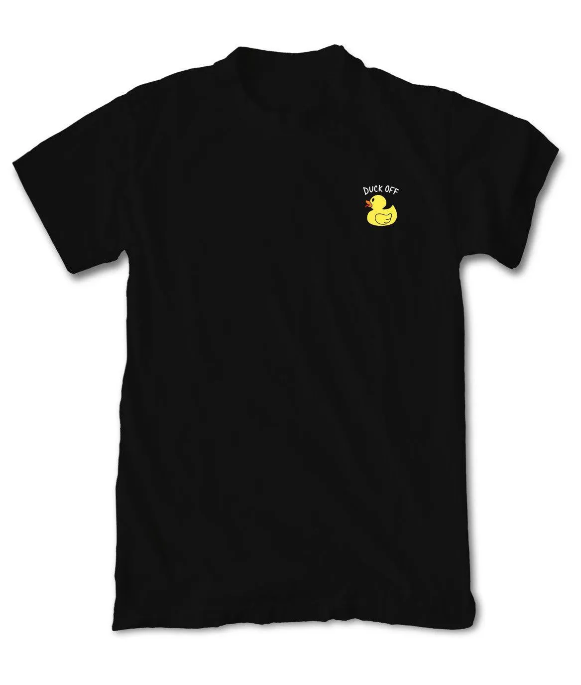 Duck Off Embroidered Mens T-Shirt sold by riot society product image thumbnail 3