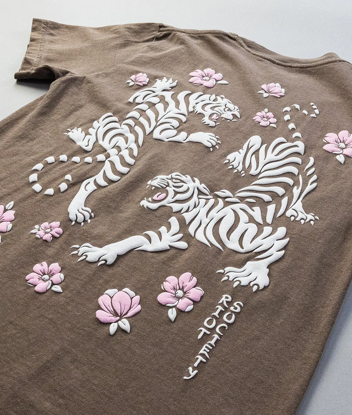 Tiger Cherry Blossoms Puff Boyfriend Tee sold by riot society product image thumbnail 3