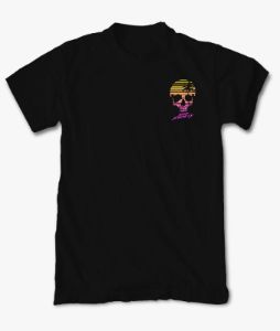 Sunset Palm Skull Mens T-Shirt sold by riot society