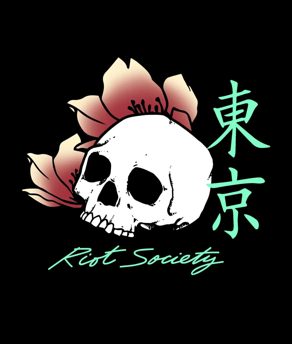 Japan Koi Tattoo Womens Tee sold by riot society product image thumbnail 3