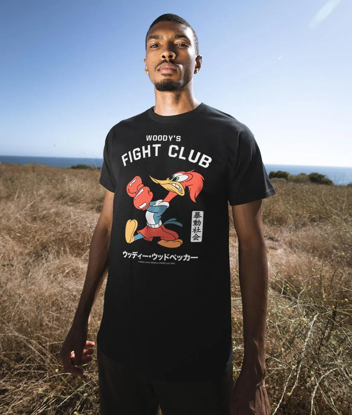 Woody Woodpecker's Fight Club Mens T-Shirt sold by riot society product image thumbnail 2