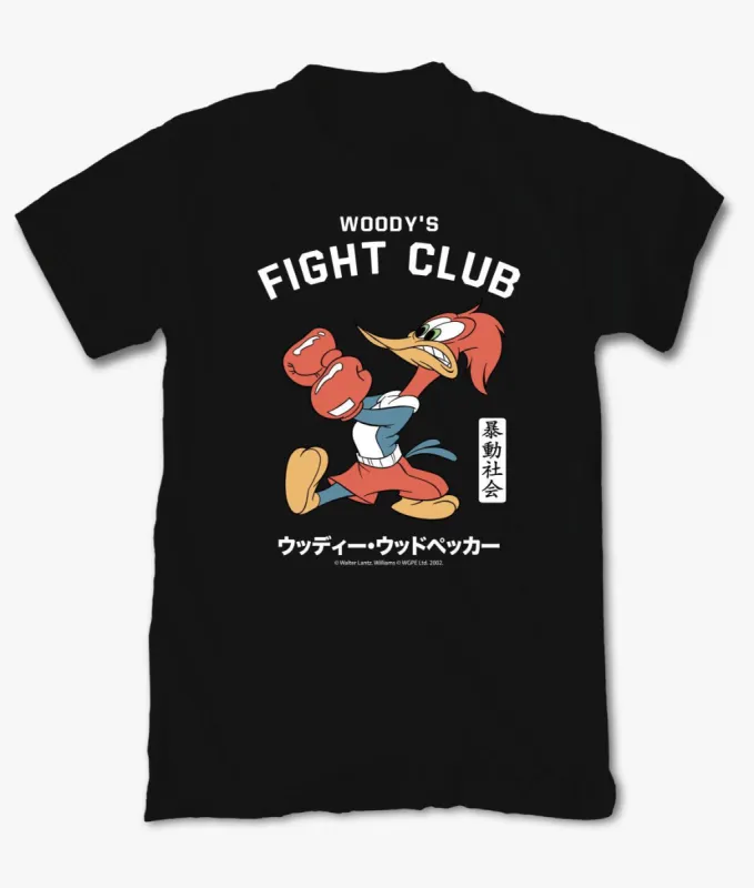Woody Woodpecker's Fight Club Mens T-Shirt sold by riot society