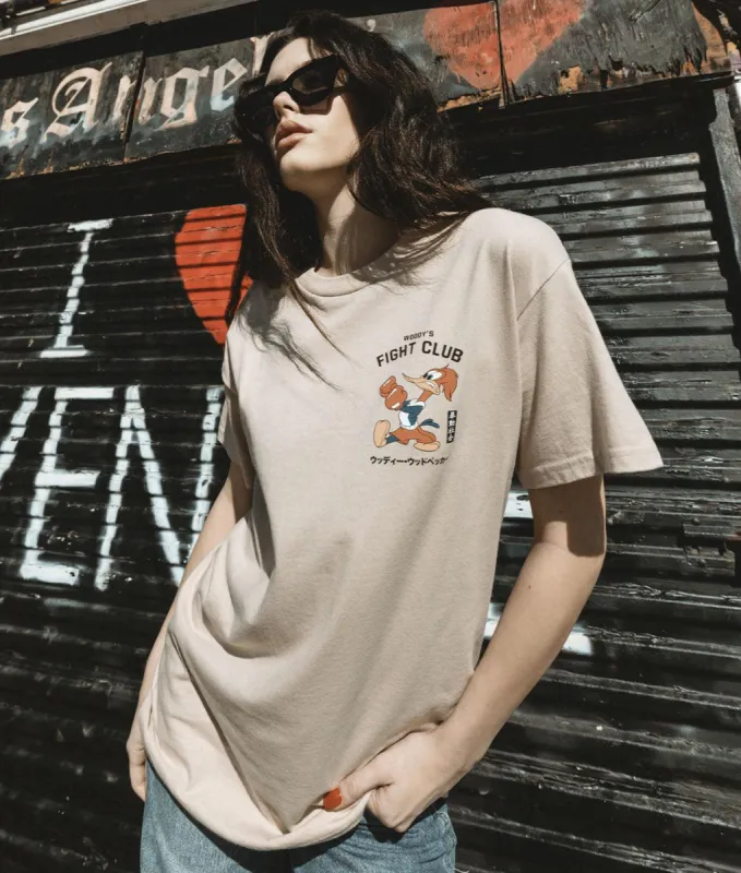 Woody Woodpecker's Fight Club Womens Tee sold by riot society
