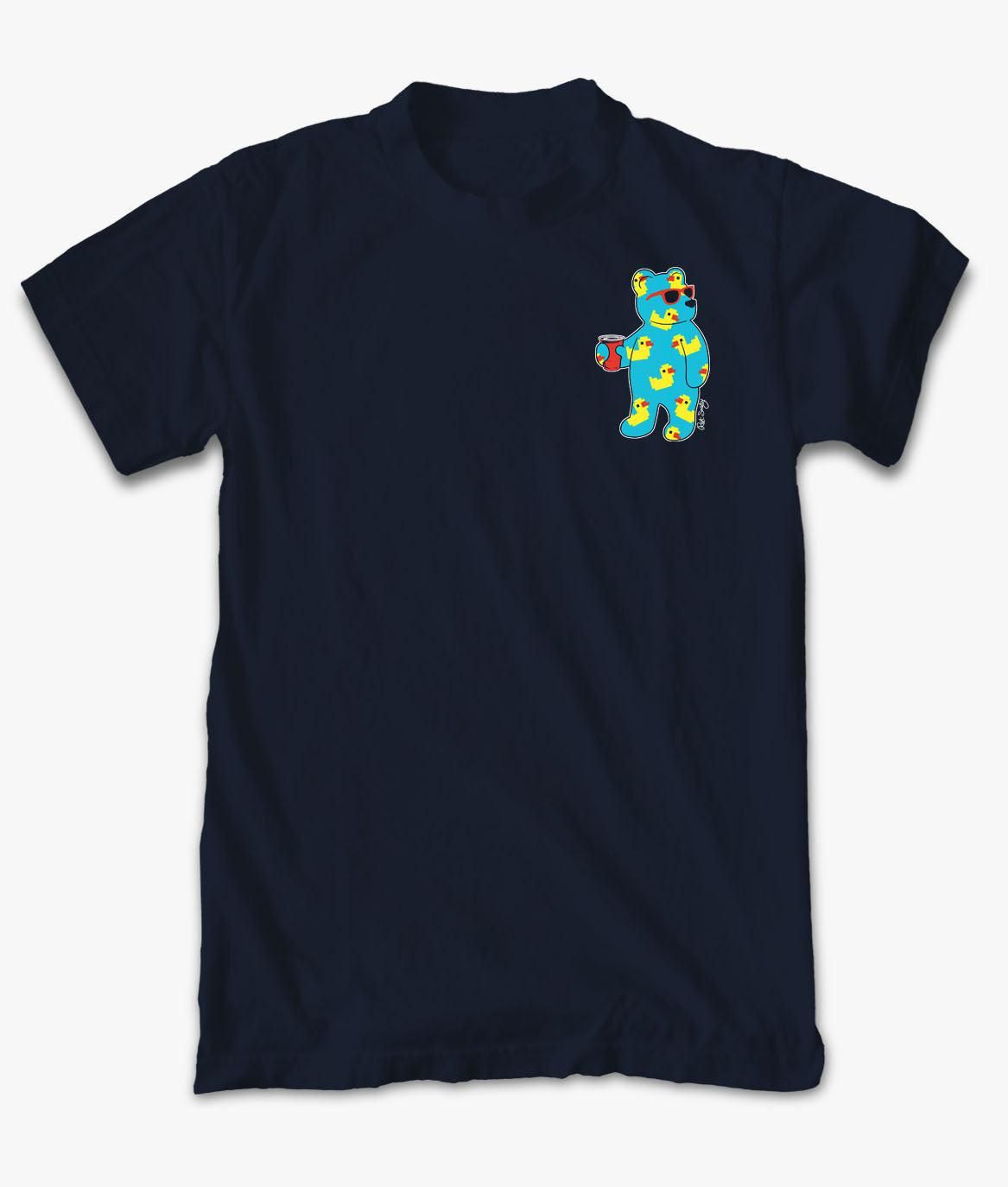 Rubber Duck Bear Womens Tee sold by riot society