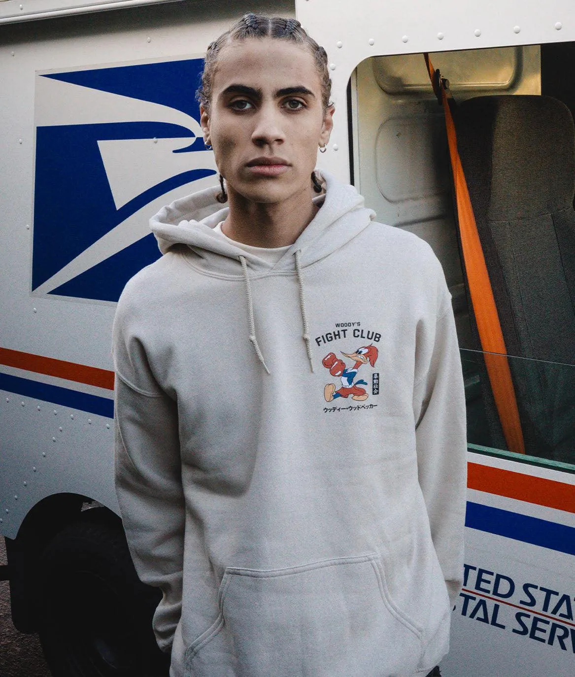 Woody Woodpecker's Fight Club Mens Hoodie sold by riot society product image thumbnail 2