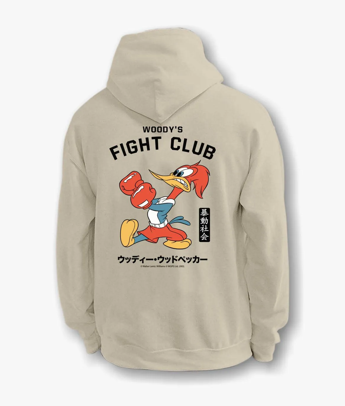 Woody Woodpecker's Fight Club Mens Hoodie sold by riot society