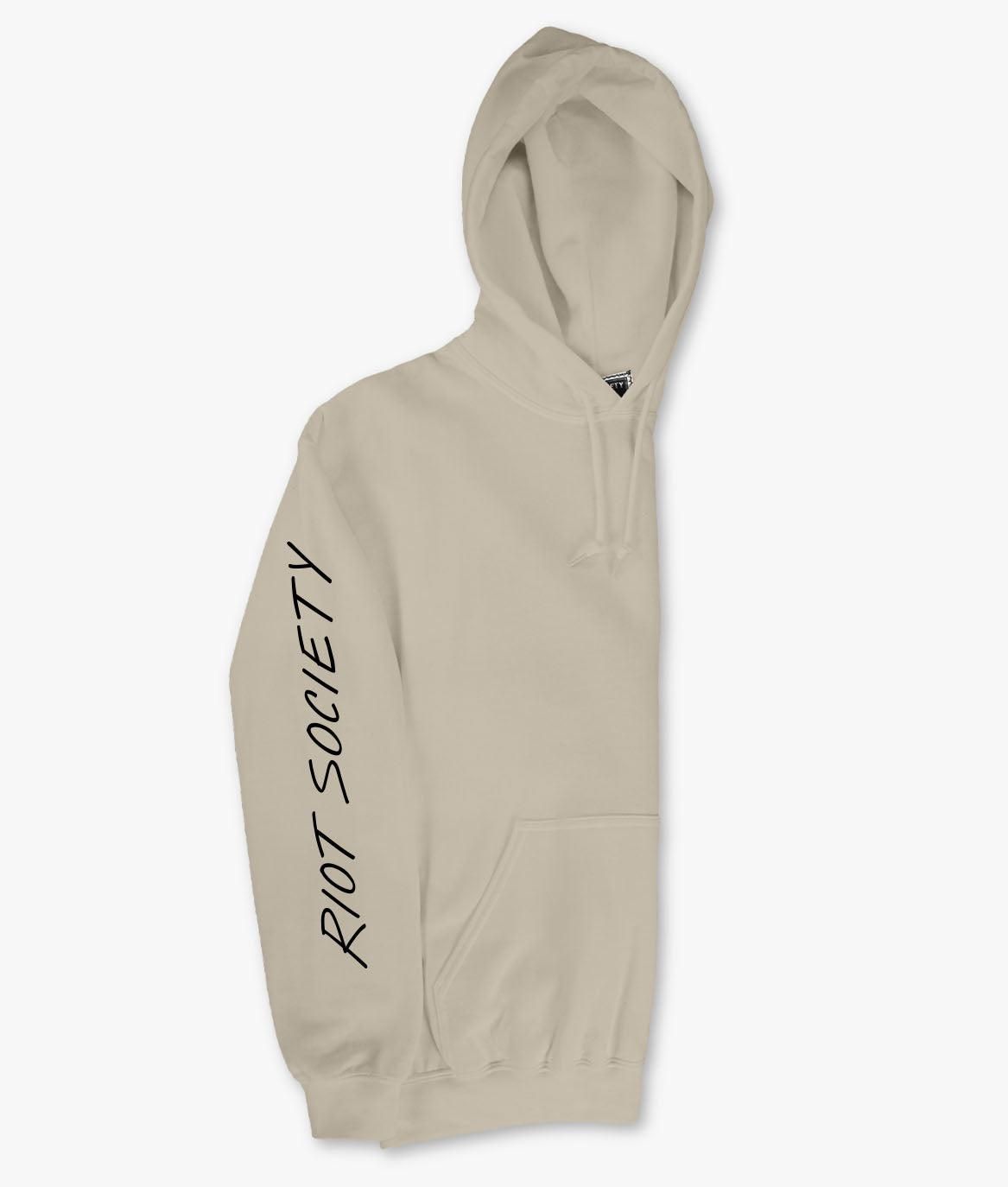 Broken Heart Embroidered Mens Hoodie sold by riot society product image thumbnail 4