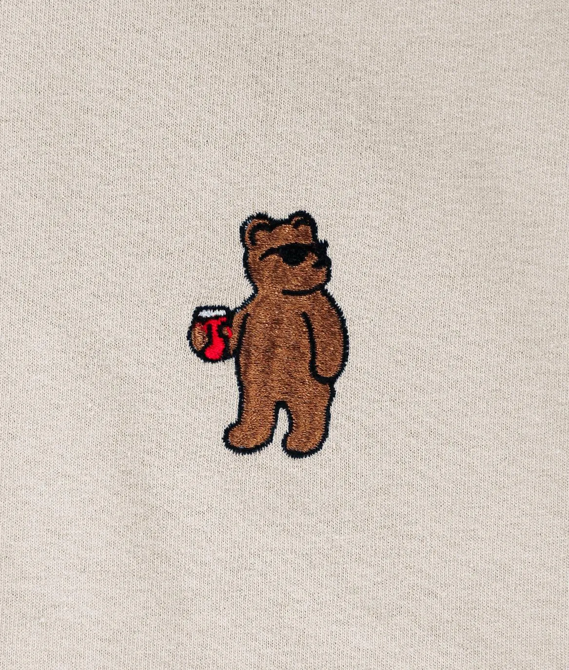 Riot Bear Embroidered Mens T-Shirt sold by riot society product image thumbnail 2