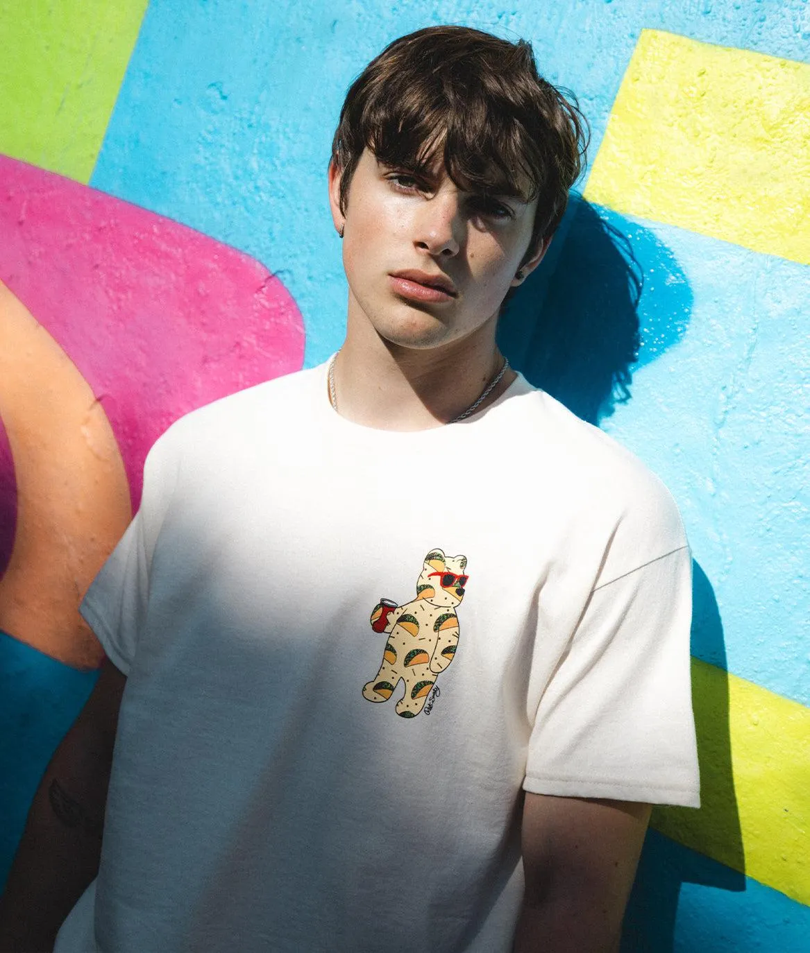 Taco Bear Mens T-Shirt sold by riot society product image thumbnail 2